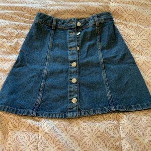 Denim skirt